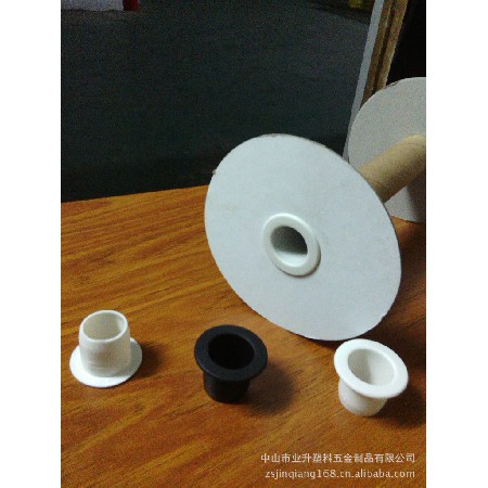 供应20*20mm圆形纸管塑料堵头 各种纸筒孔小塞套 塑料塞头