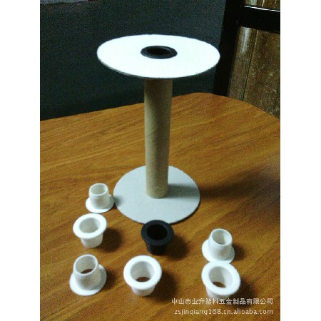 供应20*20mm圆形纸管塑料堵头 各种纸筒孔小塞套 塑料塞头