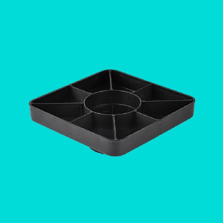 圆形塑料堵头支架挡板薄膜卷芯支架包装塑料卡板厂家批发堵头挡板