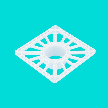 塑料堵头挡板方形管塞薄膜印刷管支撑管芯厂家货源抗压力强