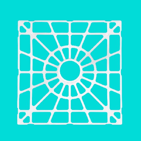 塑料管塞管芯方形支撑挡板薄膜印刷管堵头厂家货源堵头抗压力强